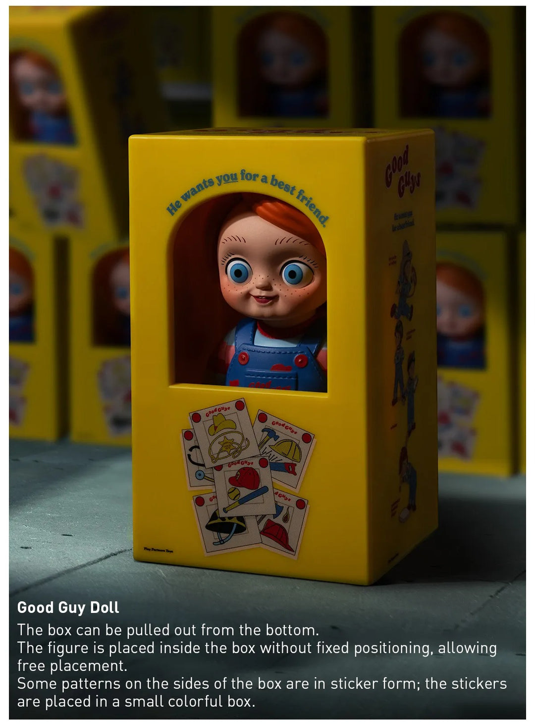 Original POP MART Chucky Franchise Series Figures 鬼娃恰吉经典恐怖IP手办系列