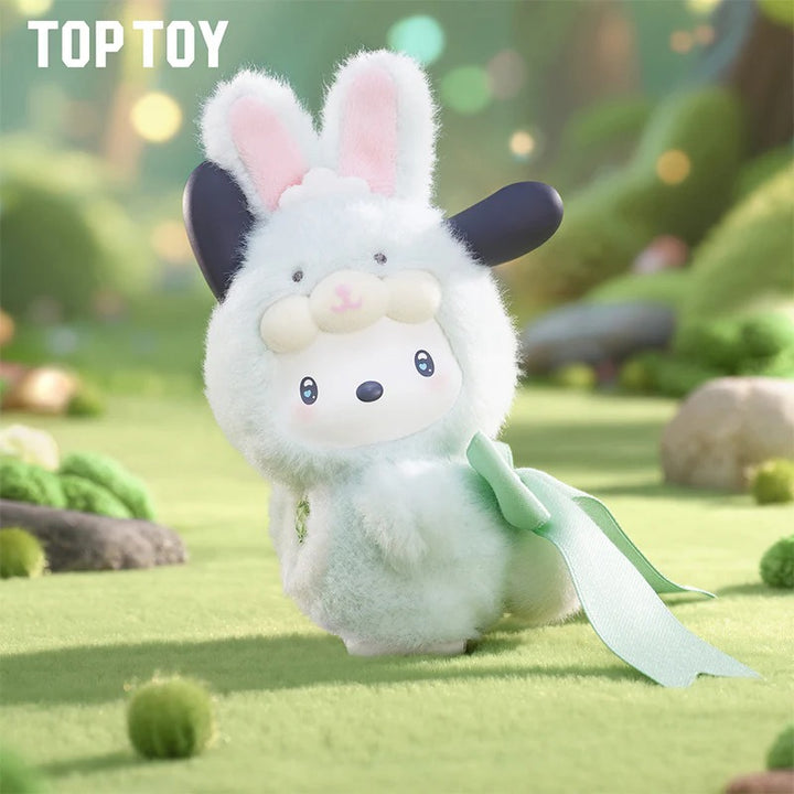 Original TOPTOY Sanrio Characters Diamond Bunny Baby Series Blind Box 三丽鸥钻石兔宝宝系列搪胶毛绒盲盒可爱挂件摆件生日礼物