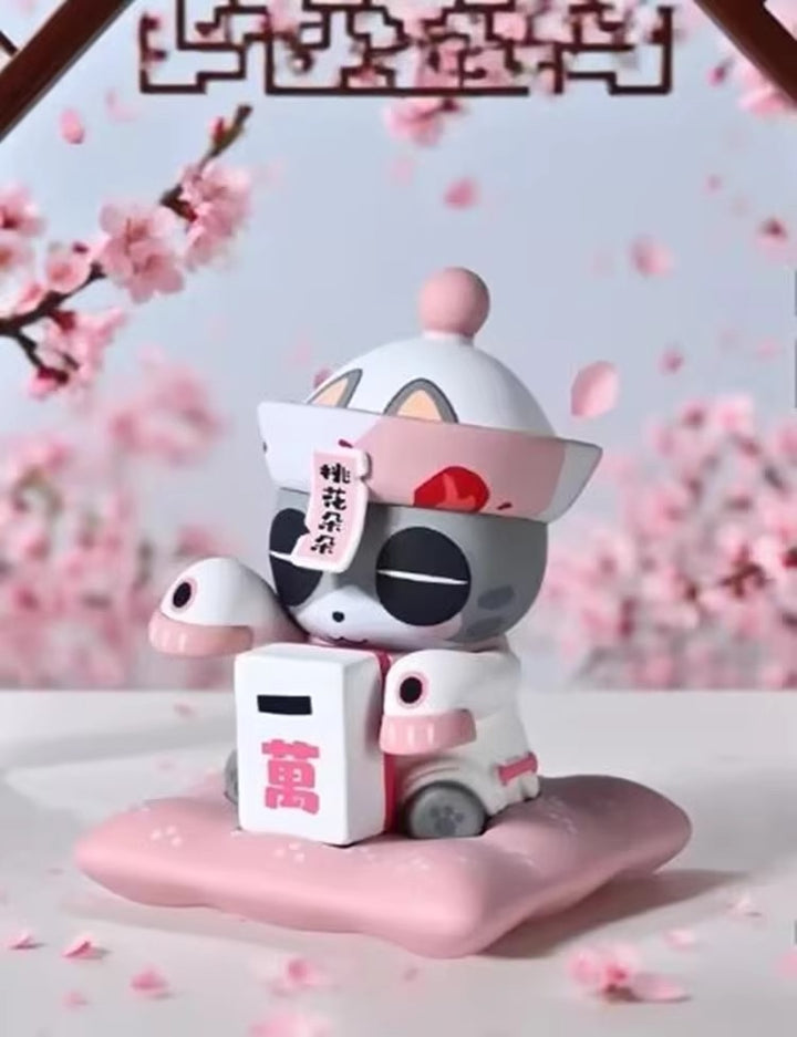 Original China Moe Town x OPanDee Lucky Zombie - Thirteen Orphans Series Blind Box僵尸派对麻将十三幺盲盒可爱摆件潮玩具