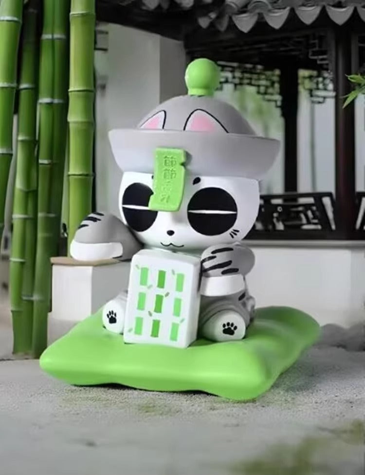 Original China Moe Town x OPanDee Lucky Zombie - Thirteen Orphans Series Blind Box僵尸派对麻将十三幺盲盒可爱摆件潮玩具