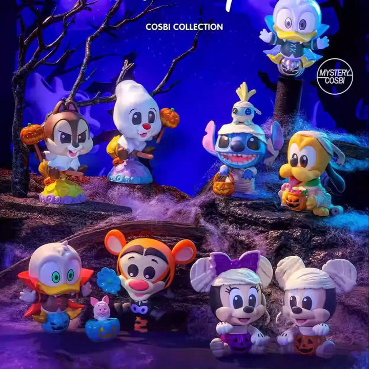Original HOT TOYS Disney Halloween Cosbi Collection 新品HotToys 迪士尼 南瓜派对COSBI盲盒