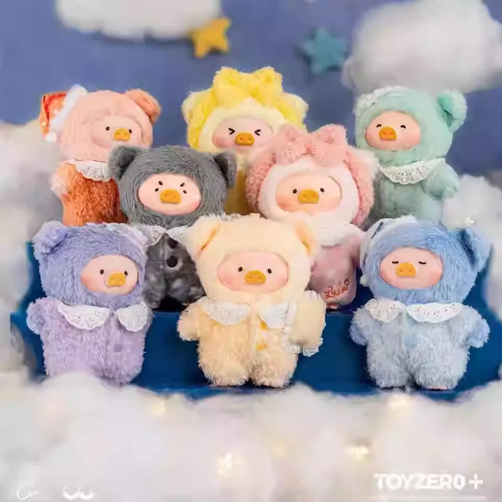 Original ToyZeroPlus Lulu The Piggy Dreaming Wonderland Series Blind Box 罐头猪LuLu猪梦里什么都有系列胶脸毛绒挂件盲盒