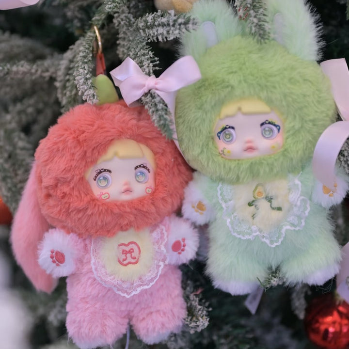 Original Nommi Interesting Fruits Series Plush Blind Box 糯米儿果然有趣-苹安喜乐系列毛绒盲盒潮玩摆件可爱娃娃