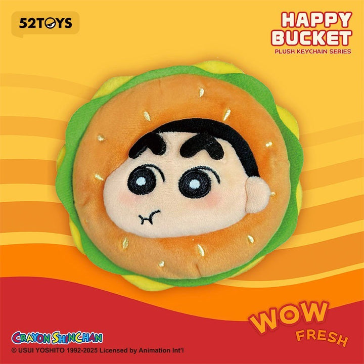 Original 52TOYS Crayon Shin-chan Happy Bucket Series Blind Box Figure Toy 蜡笔小新全都开心桶系列