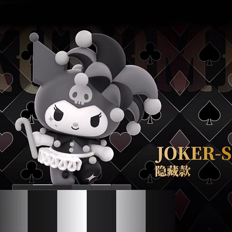 Original TOPTOY Sanrio Kuromi Poker Kingdom Series Blind Box 三丽鸥酷洛米扑克王国盲盒套装全套手办公仔