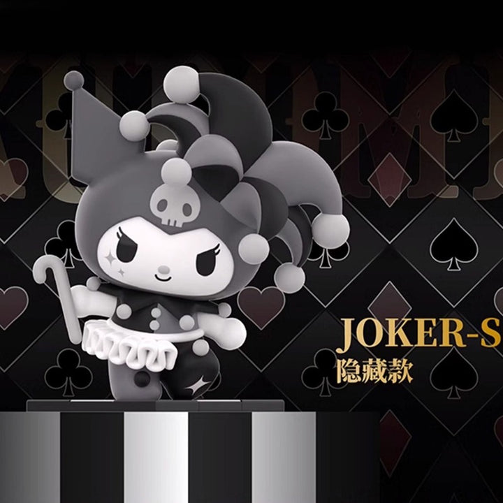 Original TOPTOY Sanrio Kuromi Poker Kingdom Series Blind Box 三丽鸥酷洛米扑克王国盲盒套装全套手办公仔