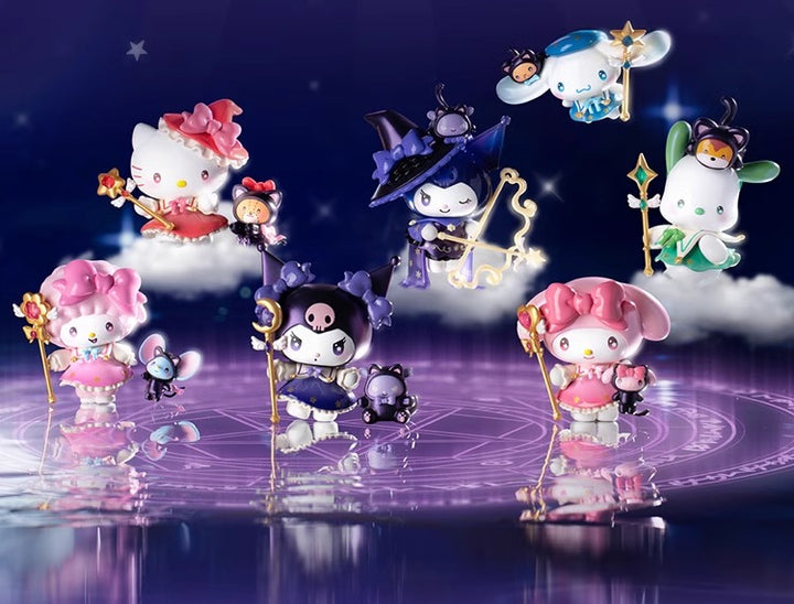 Original TOPTOY Sanrio Characters Starry Night Party Magician Blind Box 三丽鸥星夜派对魔法师系列手办酷洛米盲盒