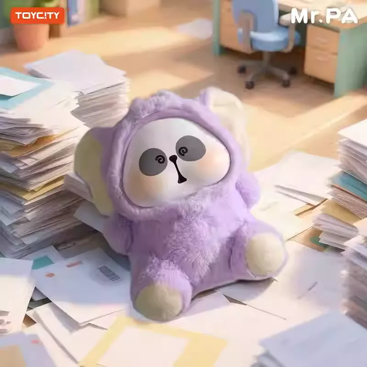 Original MR.PA 200% Cute Beast Company Plush Series Blind Box 耙老师萌兽公司系列毛绒200%大体盲盒摆件礼物