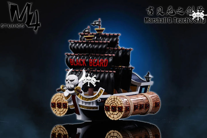 【Pre order】M4 Studio - One Piece Black Beard Pirate Ship