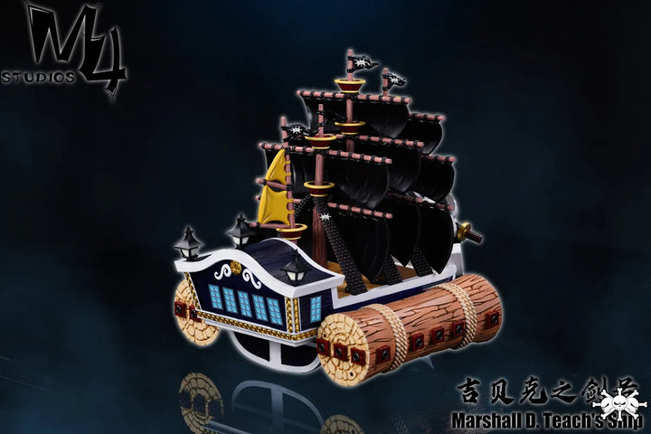 【Pre order】M4 Studio - One Piece Black Beard Pirate Ship