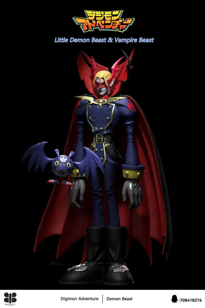 【Pre order】Butterfly Studio MH Scale & 1/6 Digimon Vamdemon & Pico Devimon