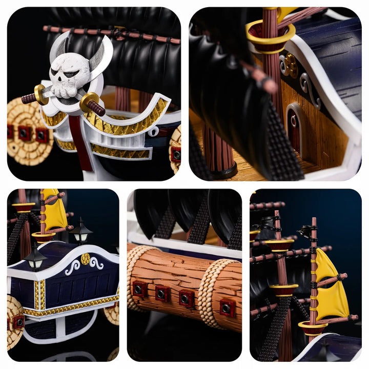 【Pre order】M4 Studio - One Piece Black Beard Pirate Ship