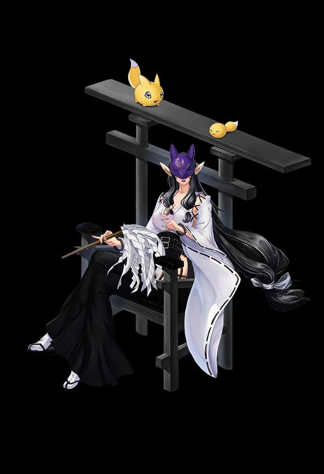 【Pre order】LD Studio - Digimon Sakuyamon & Kuzuhamon