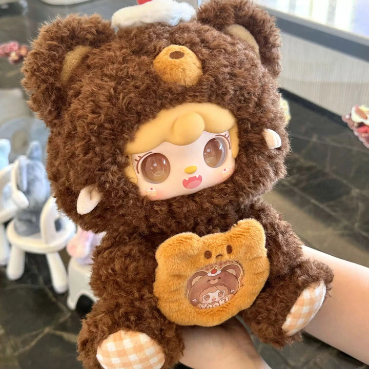 Original Yooki Versatile Idol 400% Series Plush Vinyl Blind Box 正版yooki氧氧400%三代百变idol盲盒大体玩偶毛绒女孩生日礼物