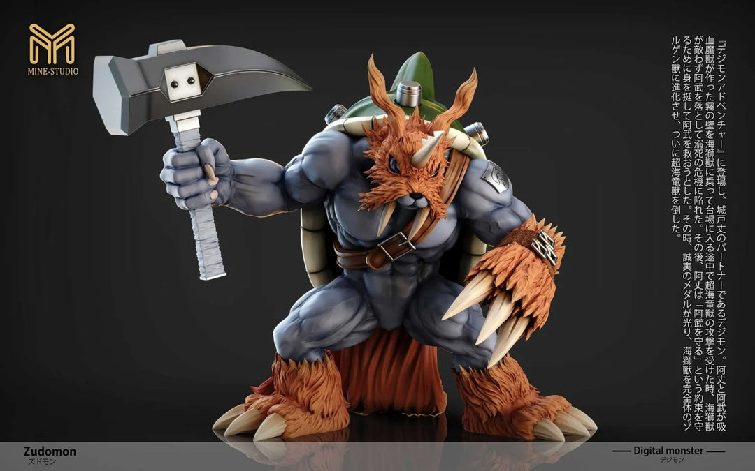 【Pre order】Mine Studio - Digimon Zudomon