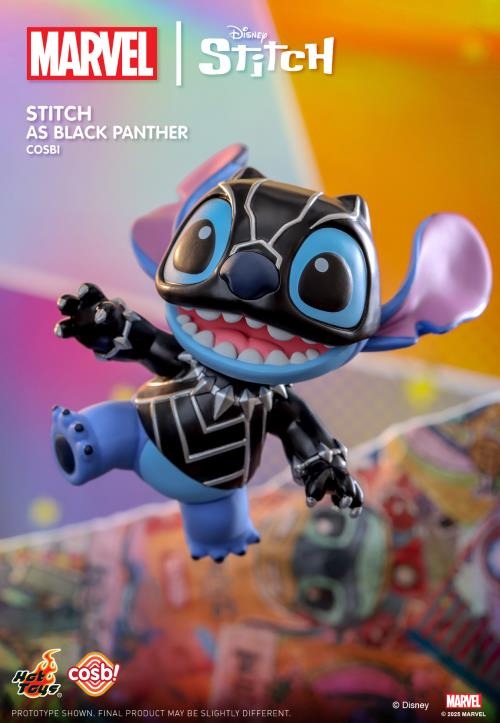 Original TOPTOY Marvel Stitch Cosbi Collection 漫威史迪仔史迪奇COSBI盲盒迷你人偶系列盲盒可爱情绪小狗