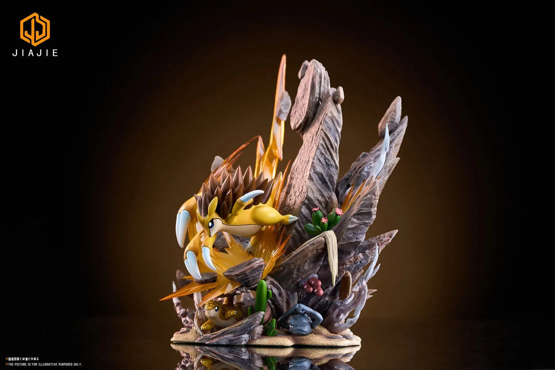 【Pre order】JiaJie Studio 1/20 Pokemon Sandslash Evolution Group