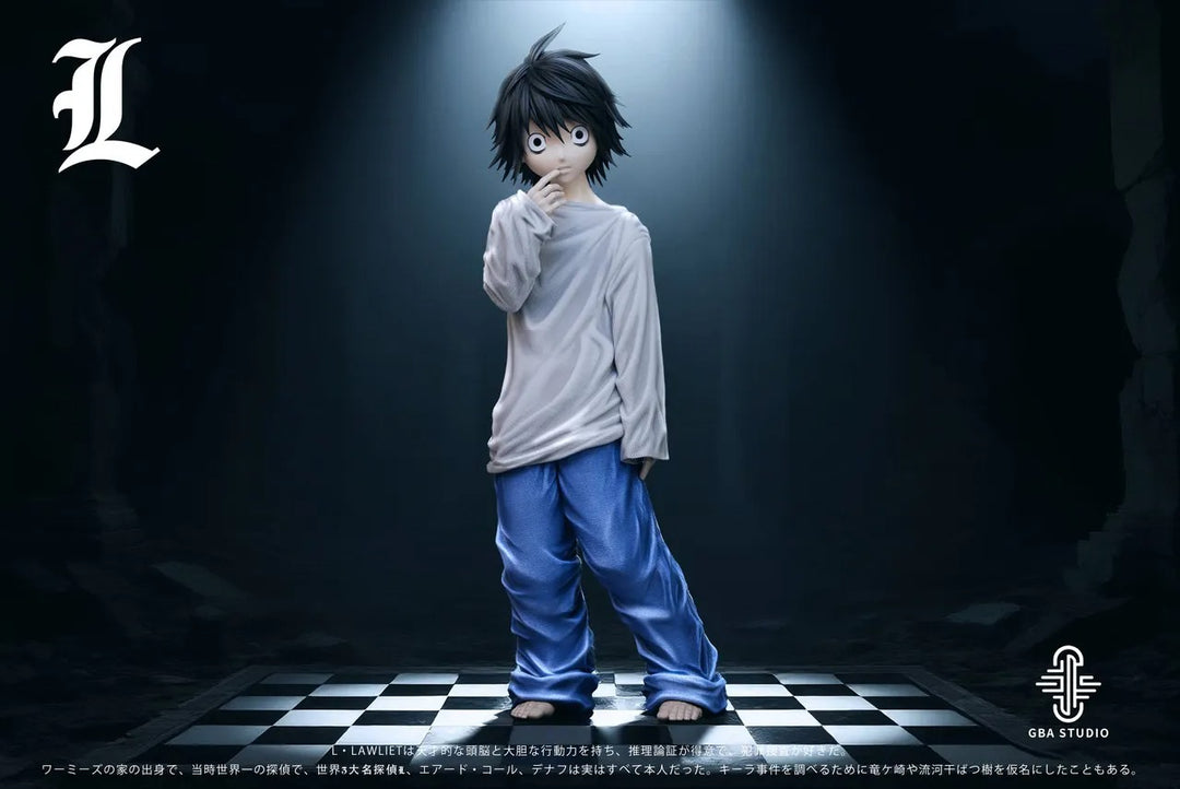 Death Note Gameboy Sp Silver 【Pre order】GBA Studio - Death Note Kid L·Lawliet – STC Toys - Igniting ...