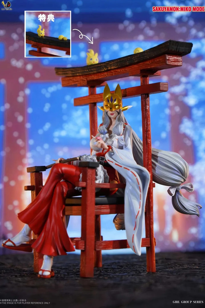 【Pre order】LD Studio - Digimon Sakuyamon & Kuzuhamon