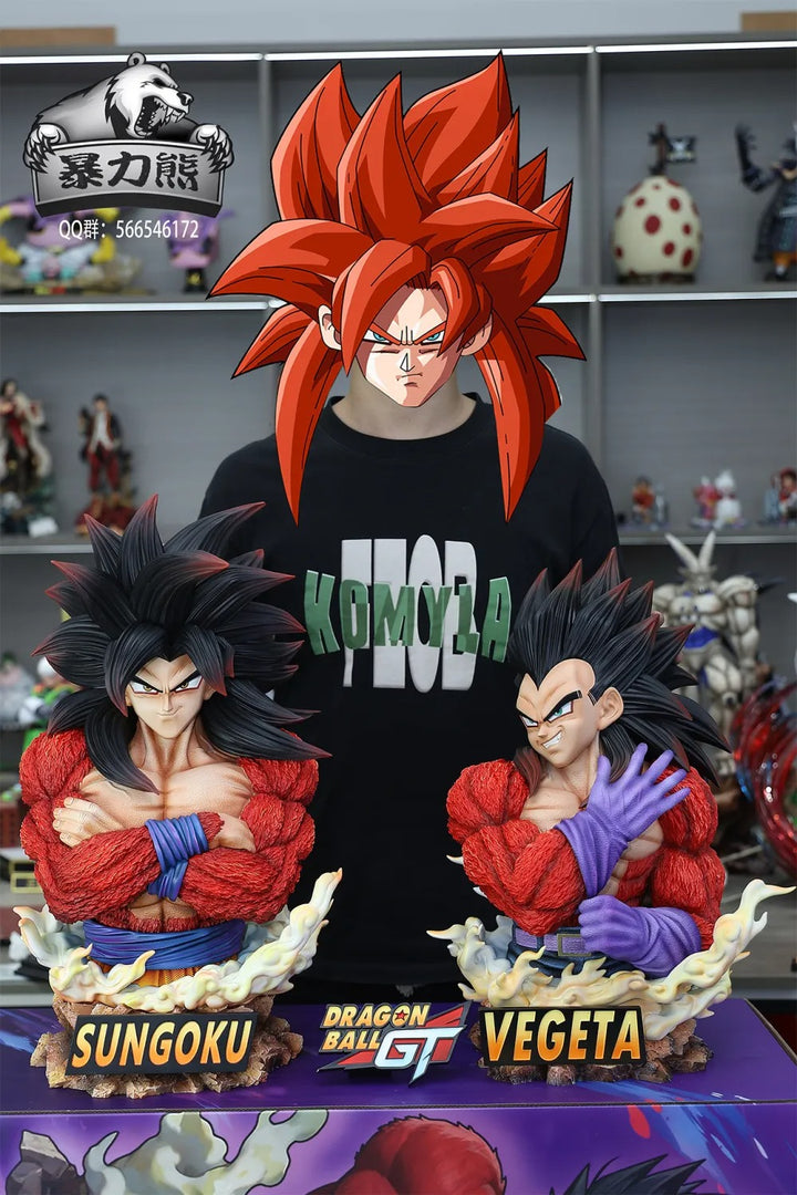 【Pre order】Violent Bear Studio 1/2 Bust Dragon Ball SSJ4 Son Goku