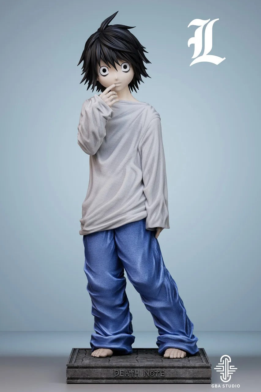 Death Note Gameboy Sp Silver 【Pre order】GBA Studio - Death Note Kid L·Lawliet – STC Toys - Igniting ...