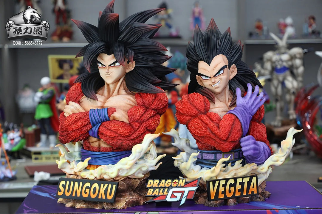 【Pre order】Violent Bear Studio 1/2 Bust Dragon Ball SSJ4 Son Goku