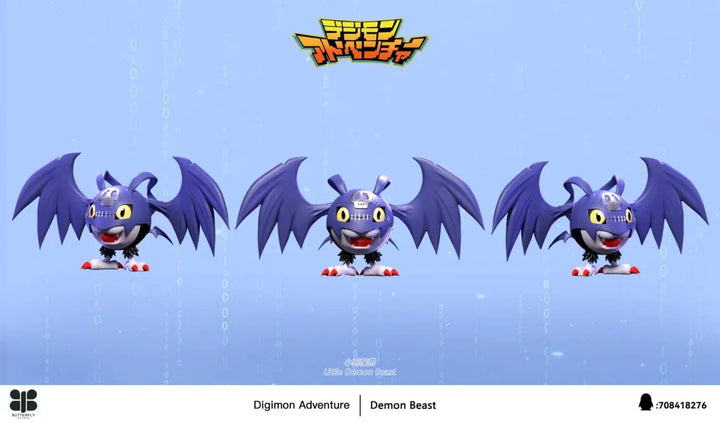 【Pre order】Butterfly Studio MH Scale & 1/6 Digimon Vamdemon & Pico Devimon