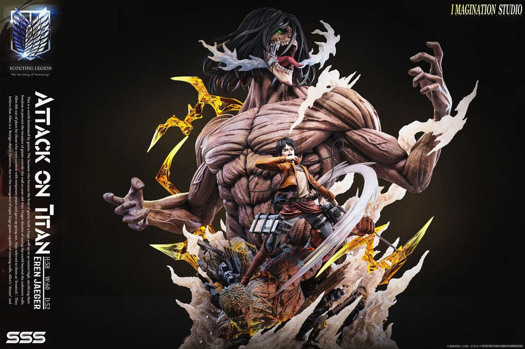 【Pre order】Imagination Studio 1/6 Attack on Titan Eren Jaeger