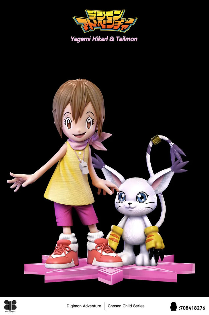 【Pre order】Butterfly Studio MH Scale & 1/6 Digimon Kari Kamiya & Tailmon