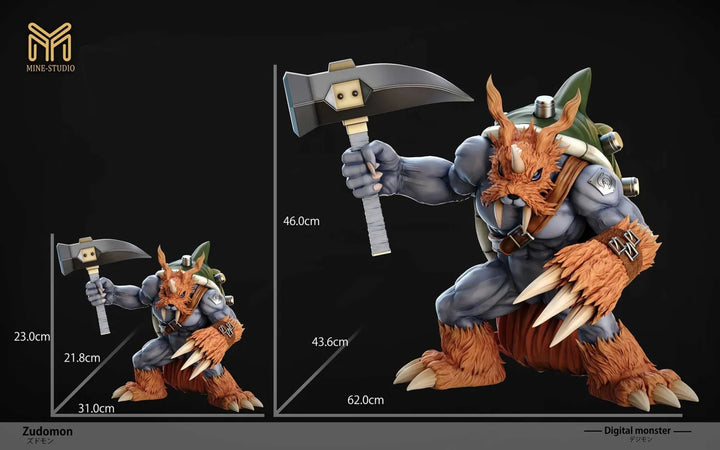 【Pre order】Mine Studio - Digimon Zudomon