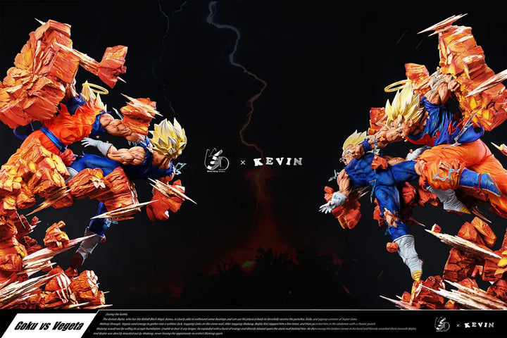 【Pre order】Grand Design Studio 1/6 & 1/4 Dragon Ball Goku vs Vegeta