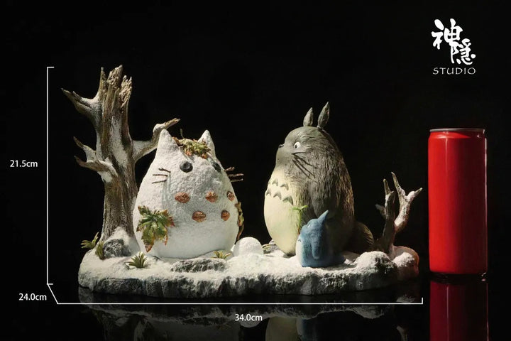 【Pre order】ShenYin Studio - Totoro play in the snowfield