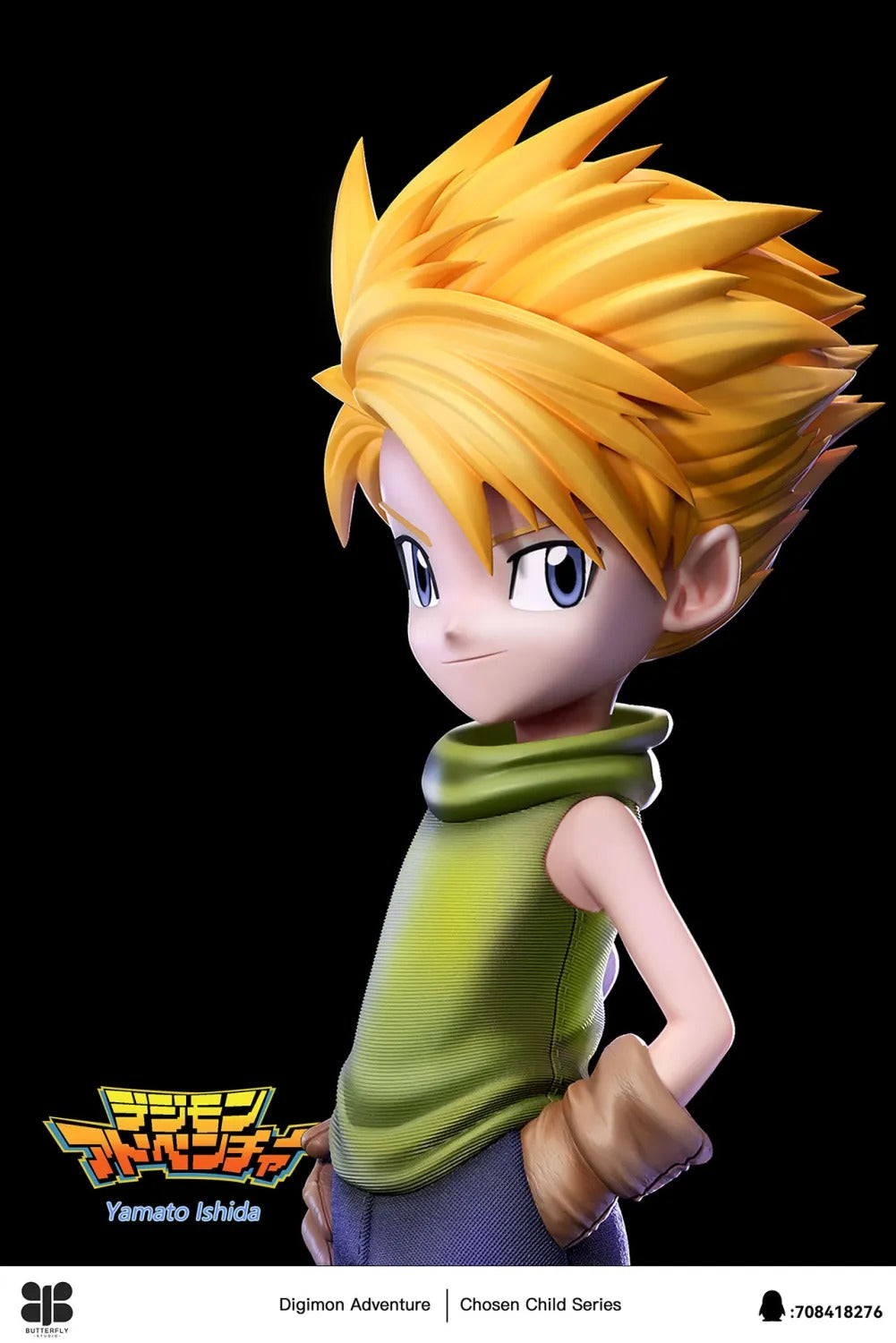 【Pre order】Butterfly Studio MH Scale & 1/6 Digimon Ishida Yamato & Gabumon