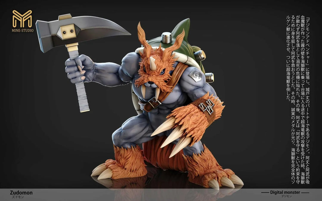 【Pre order】Mine Studio - Digimon Zudomon
