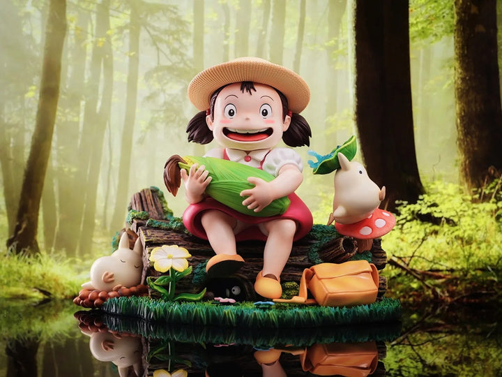 【Pre order】Dragon Meow Studio - My Neighbor Totoro Mei holding corn