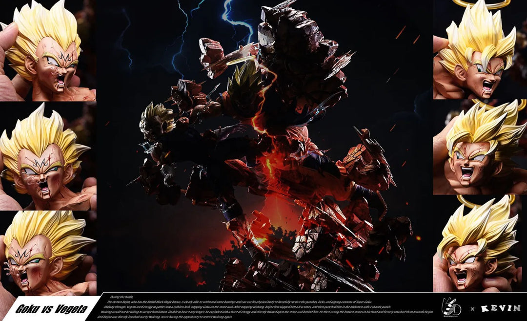 【Pre order】Grand Design Studio 1/6 & 1/4 Dragon Ball Goku vs Vegeta