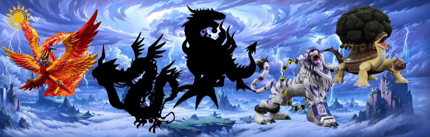 Pre order】Sun Toys Studio - Digimon Zhuqiaomon – STC Toys