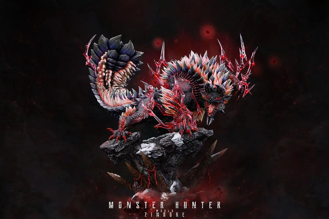 【Pre order】Dragon Realm Studio - Monster Hunter Zinogre & Stygian Zinogre with LED