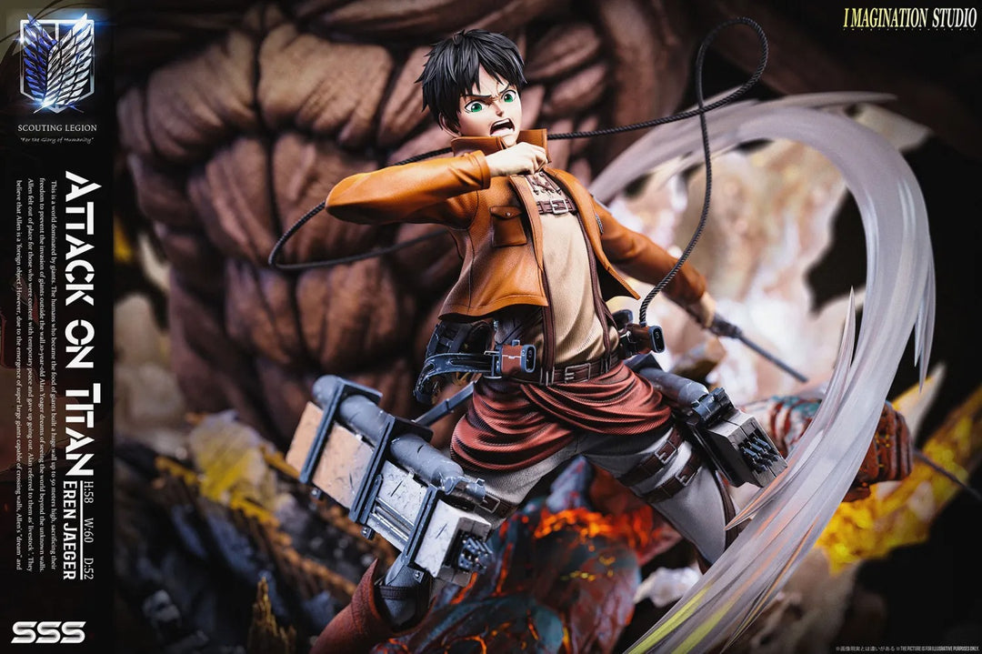 【Pre order】Imagination Studio 1/6 Attack on Titan Eren Jaeger