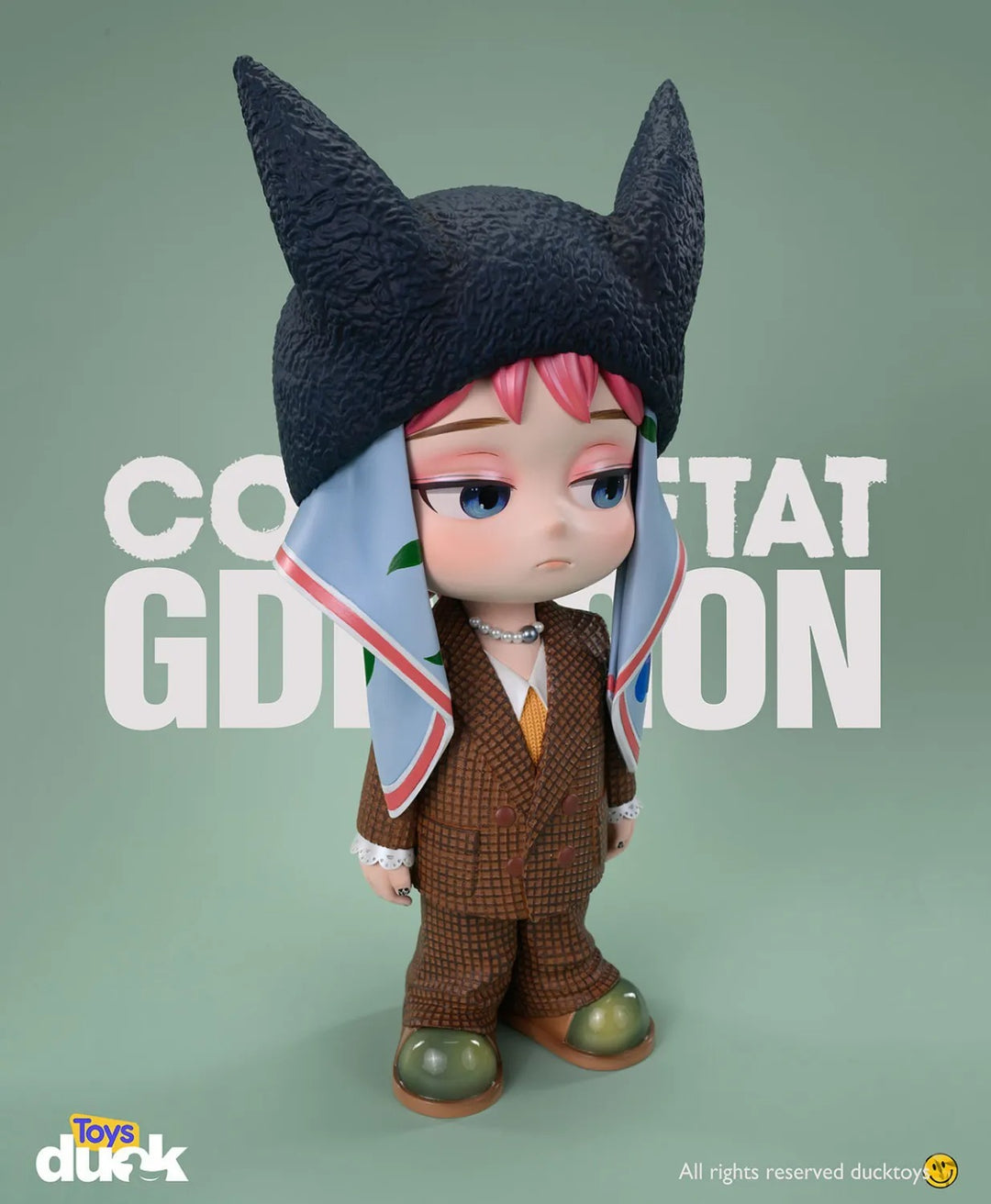 【Pre order】Duck Toys Studio - PVC GD Black rabbit