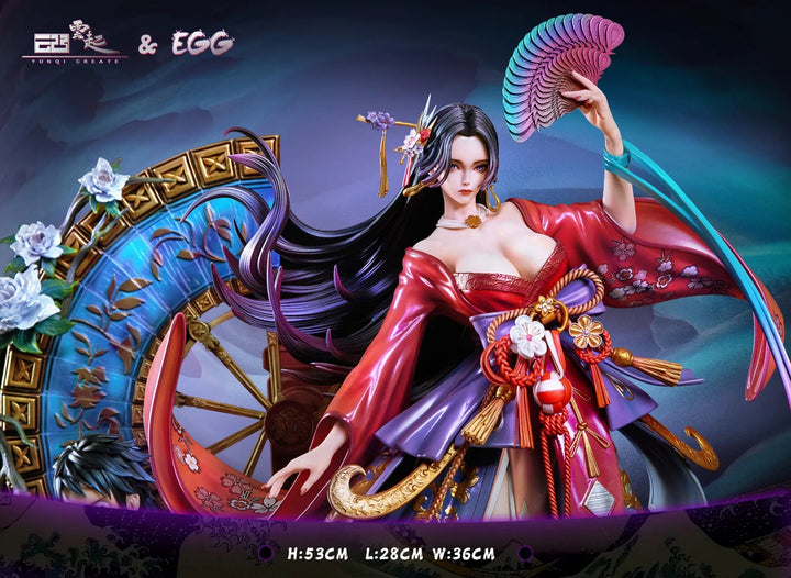 【Pre order】YunQi Studio x EGG Studio 1/6 One Piece Luffy & Boa Hancock