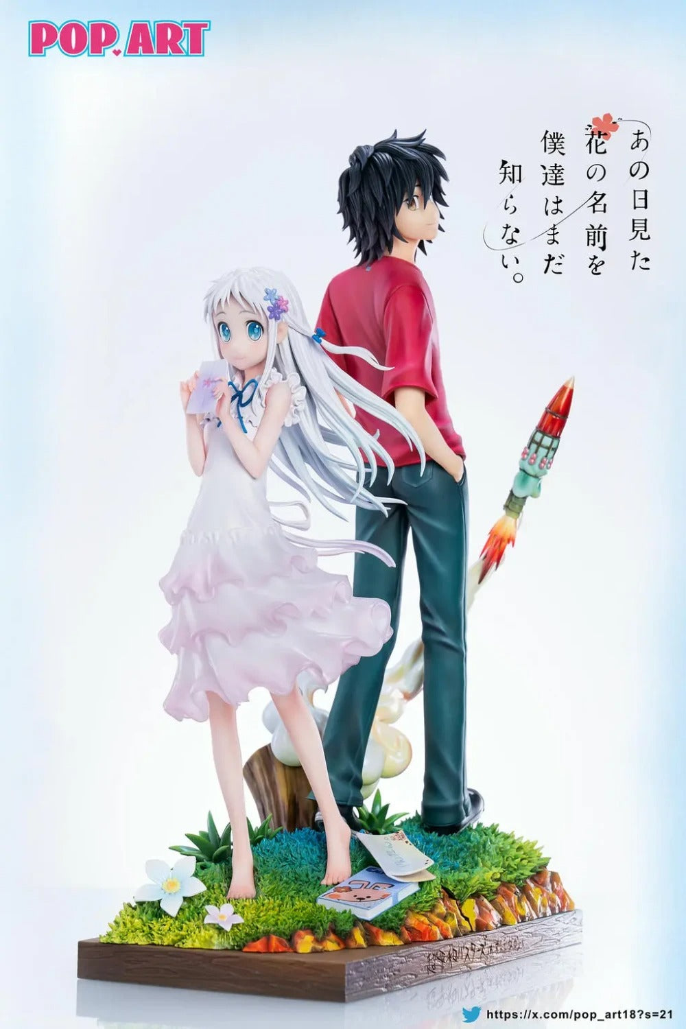 【Pre order】POP ART Studio 1/6 Anohana Honma Meiko & Yadomi Jinta