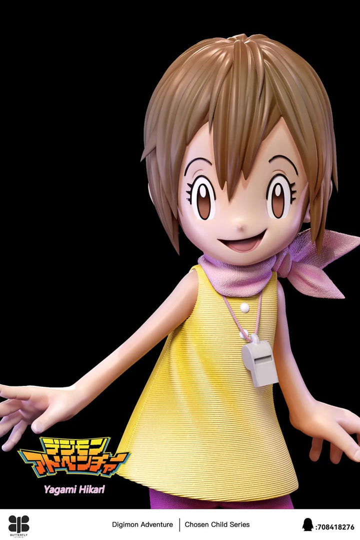 【Pre order】Butterfly Studio MH Scale & 1/6 Digimon Kari Kamiya & Tailmon