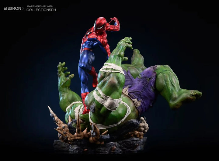 【Pre order】IRON Studio - Marvel Spider Man vs Hulk