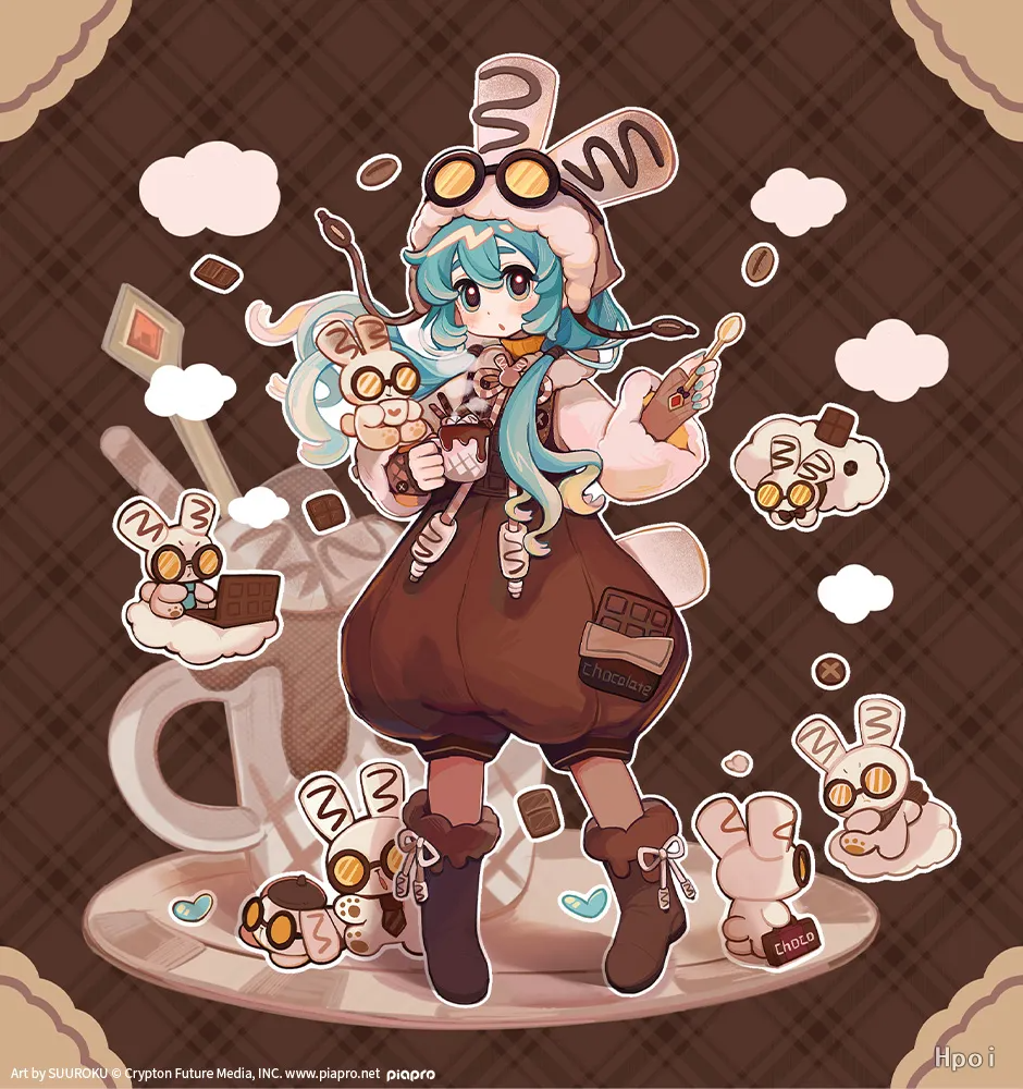 【Pre order】S-FIRE - PVC Hatsune Miku Marshmallow Hot Cocoa