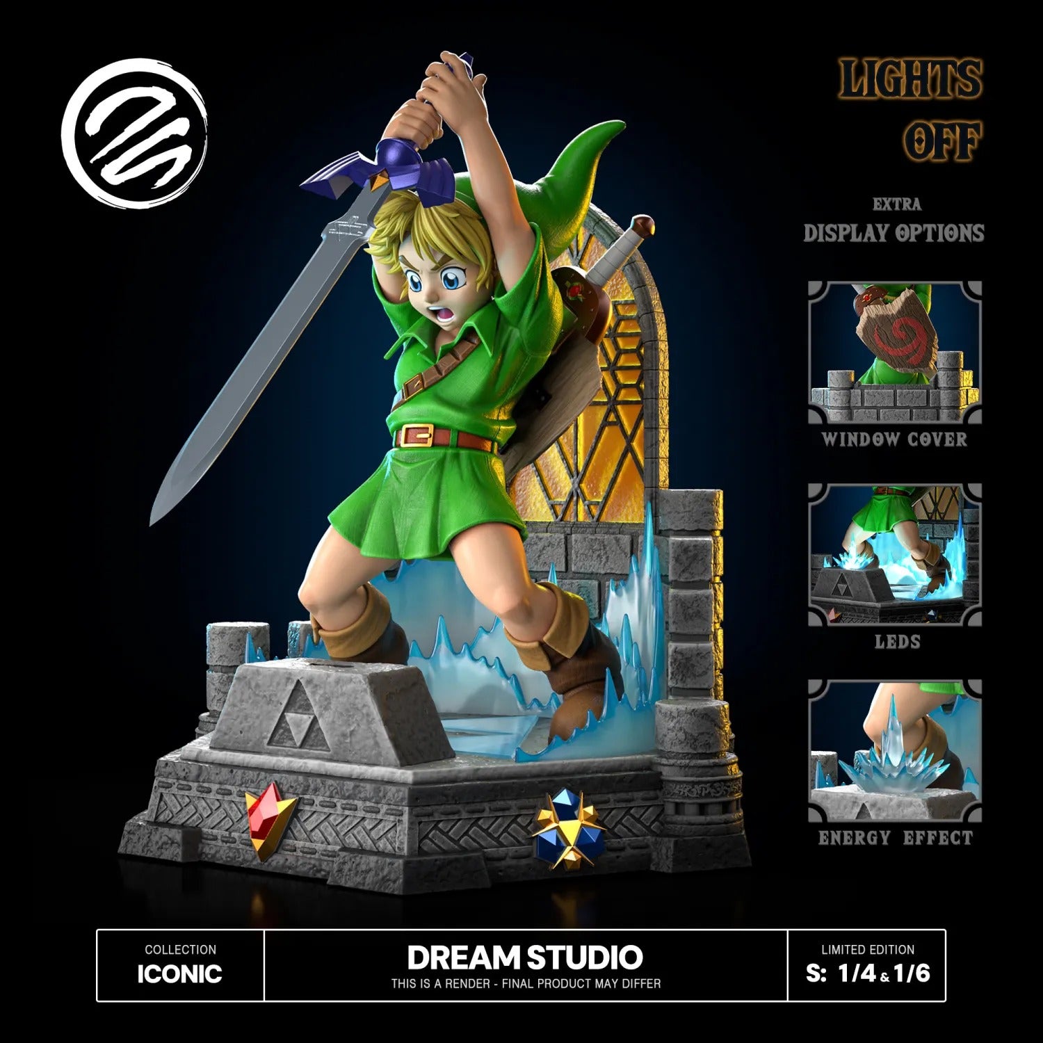 ゼルダの伝説 Dream-STUDIO 幼儿期 リンク フィギュア Pre order】Dream Studio 1/6 & 1/4 Legend of Zelda Link – STC Toys