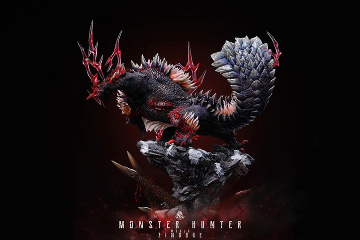 【Pre order】Dragon Realm Studio - Monster Hunter Zinogre & Stygian Zinogre with LED