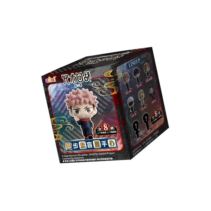 Original EAKI Jujutsu Kaisen Step by Step Series 2 Blind Box EAKI咒术回战跨步走盲盒五条悟公仔手办潮玩Q版人偶桌面礼物摆件