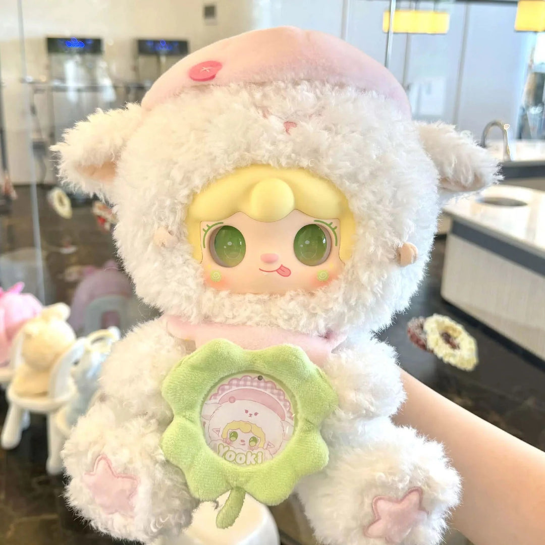 Original Yooki Versatile Idol 400% Series Plush Vinyl Blind Box 正版yooki氧氧400%三代百变idol盲盒大体玩偶毛绒女孩生日礼物