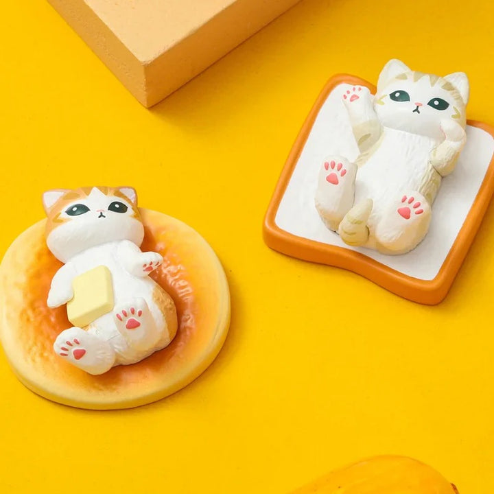 Original MOFUSAND Chubby Chubby Mini Series Blind Box 猫福珊迪Q萌公仔胖胖系列第三代3弹萌粒盲袋鲨鱼馋嘴猫咪礼物
